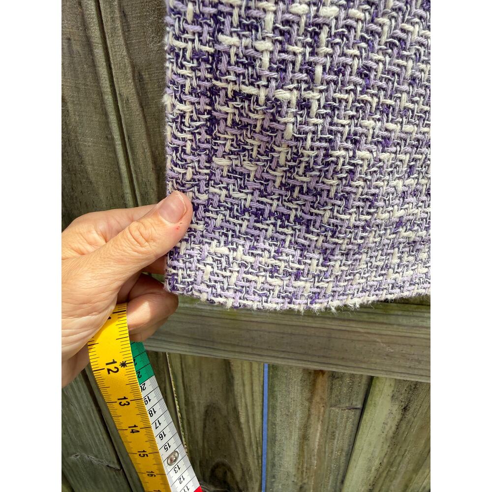 Zara Lilac Bouclé Tweed Skirt Set | Cropped Jacket - Picture 12 of 12